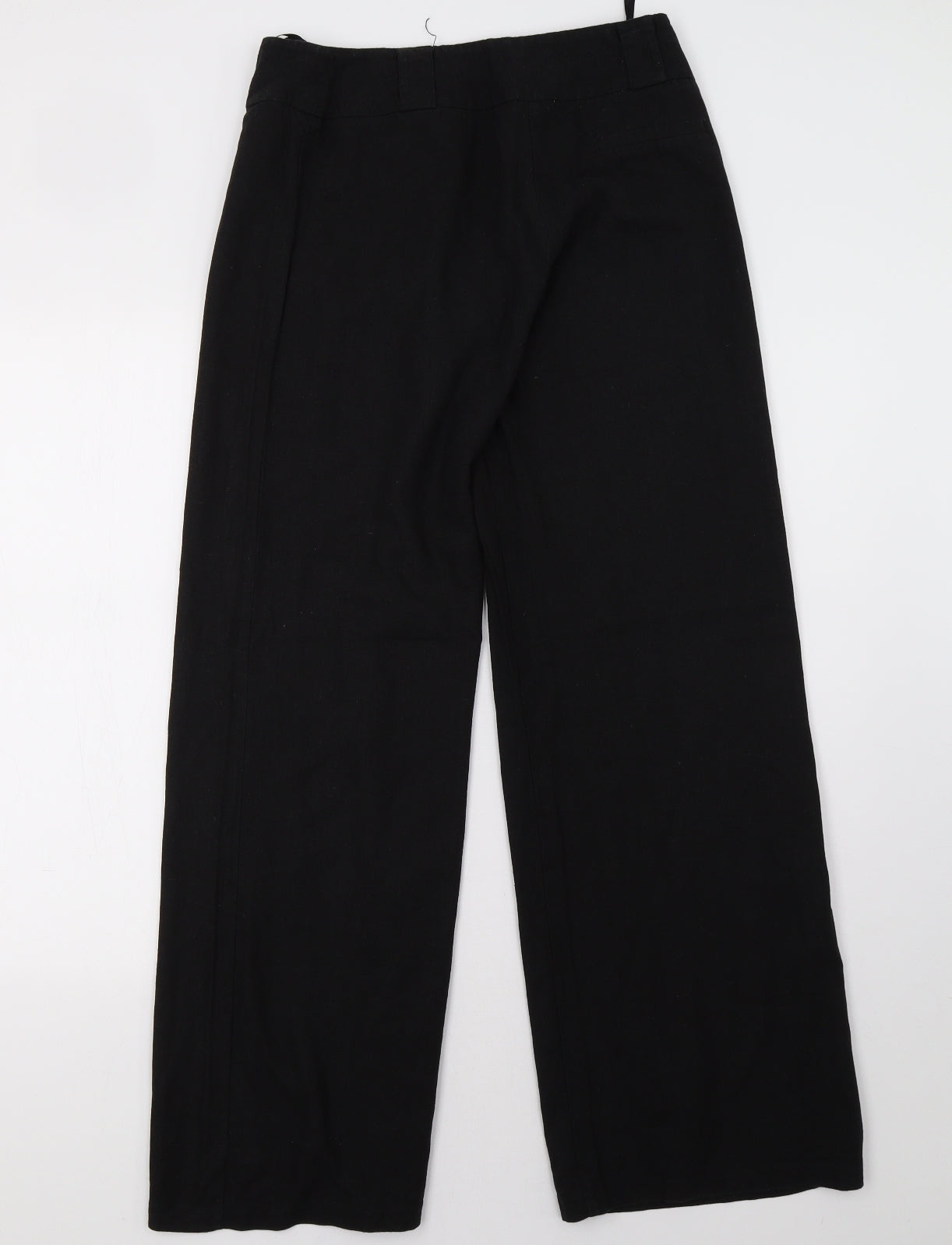 F&F Womens Black   Trousers  Size 8 L32 in
