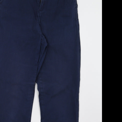 retro appearel Womens Blue   Trousers  Size 12 L31 in
