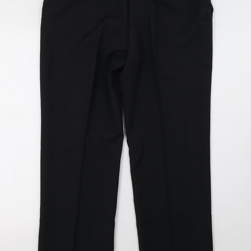 Dimensions Womens Black   Trousers  Size 12 L30 in