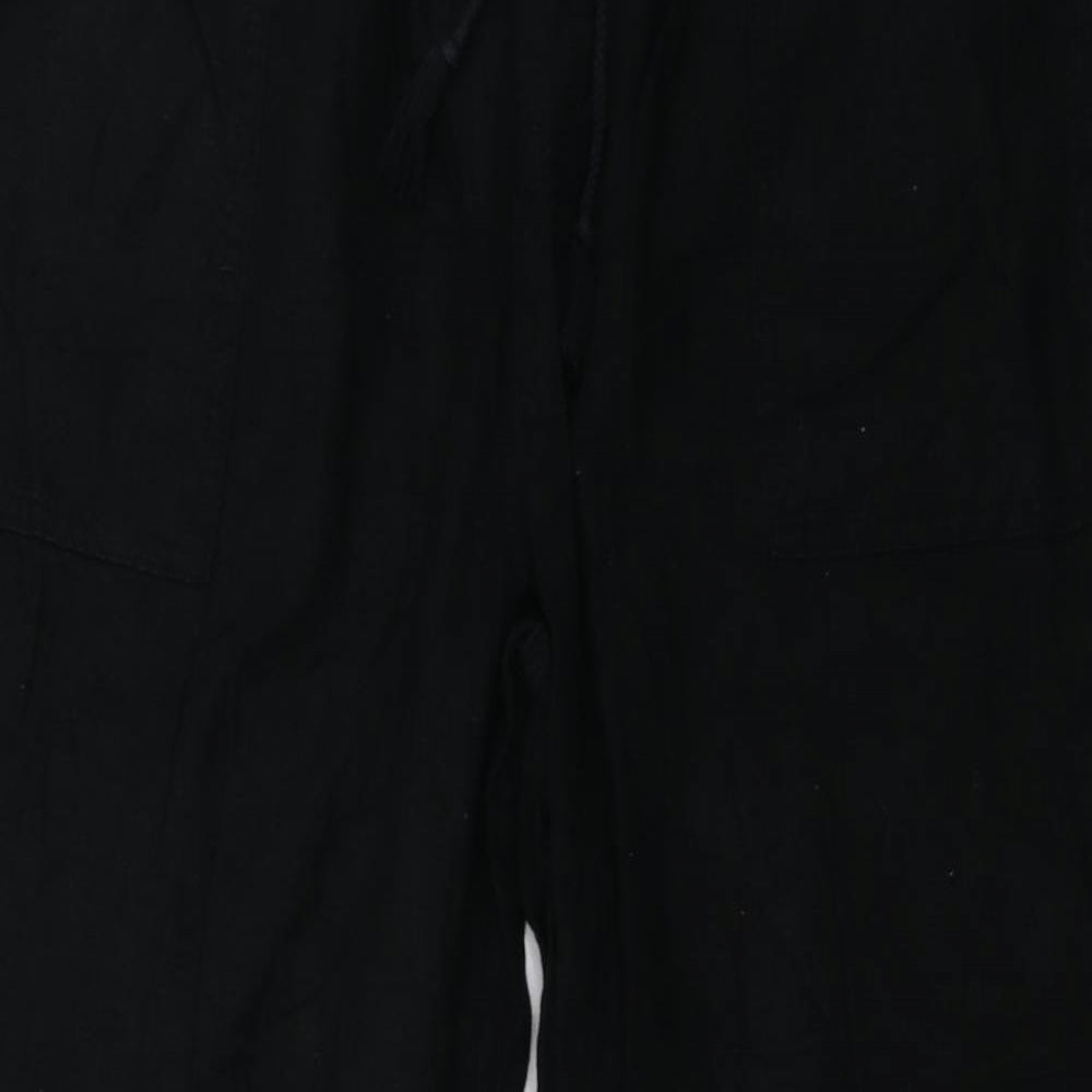 Marks and Spencer Womens Black   Trousers  Size 20 L32 in
