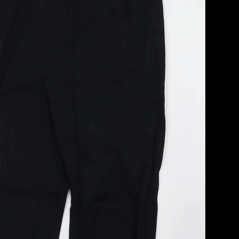 Marks and Spencer Womens Blue   Trousers  Size 14 L28 in