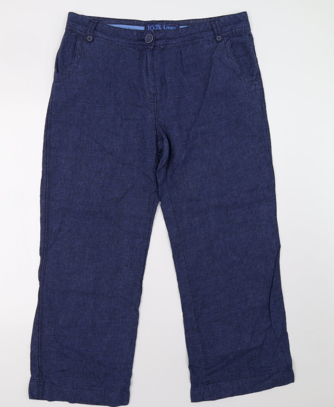 George Womens Blue   Trousers  Size 16 L30 in