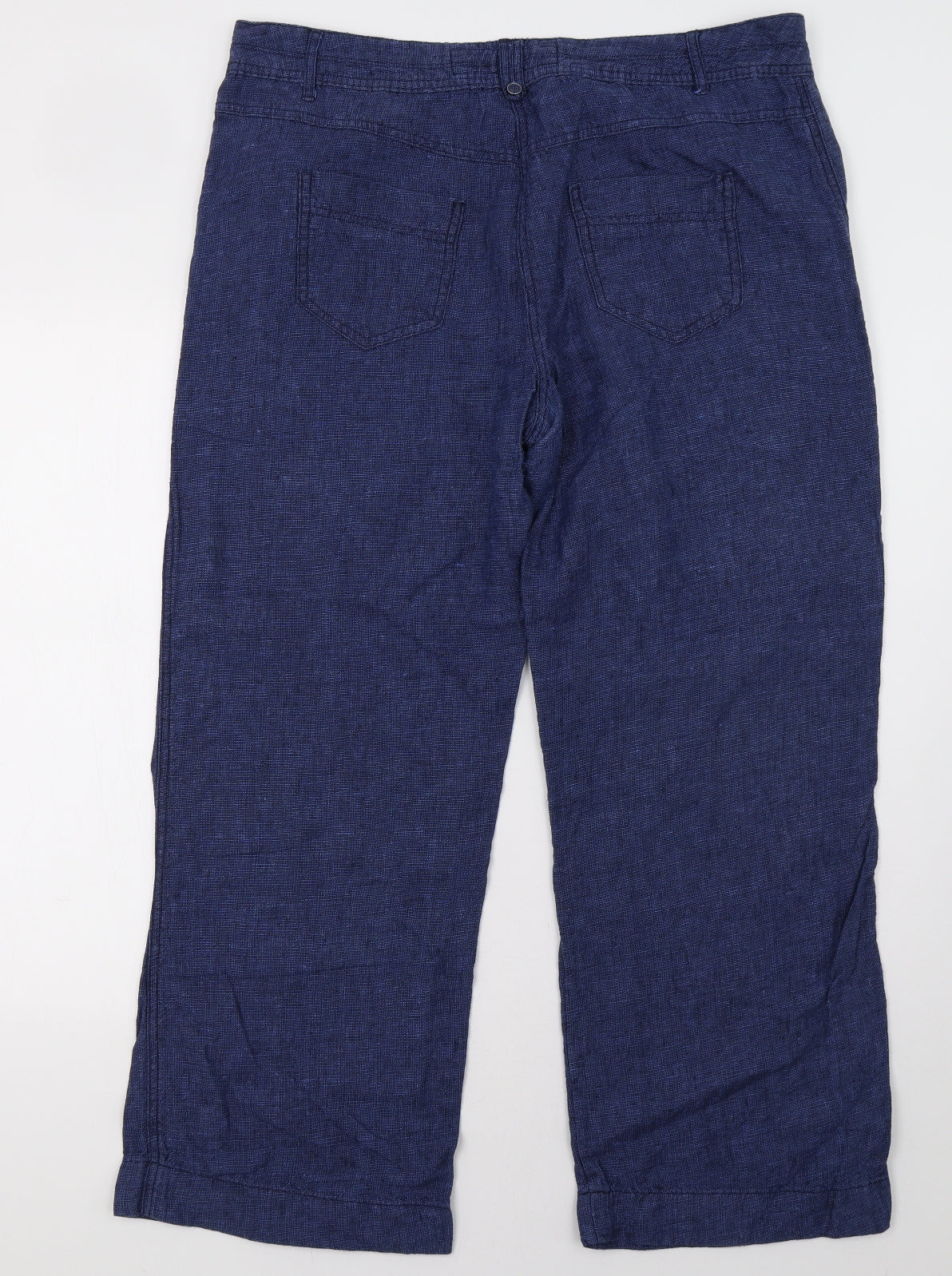 George Womens Blue   Trousers  Size 16 L30 in