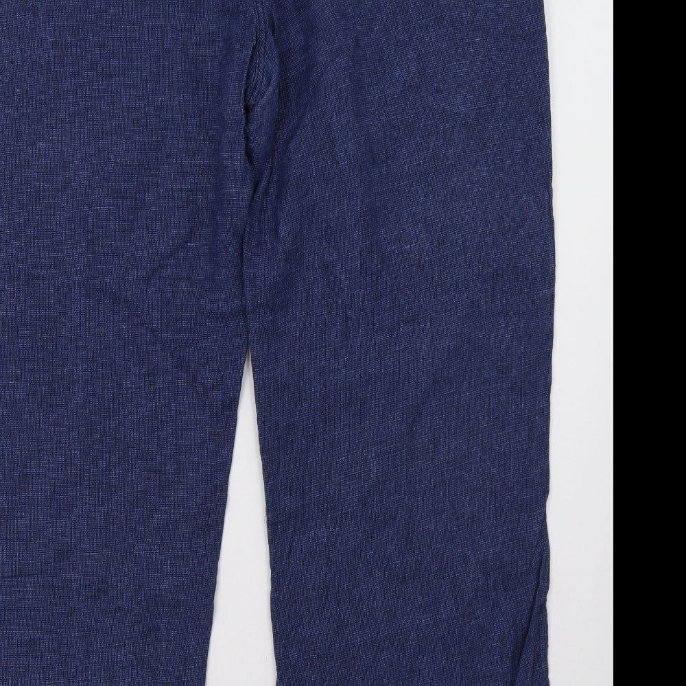George Womens Blue   Trousers  Size 16 L30 in