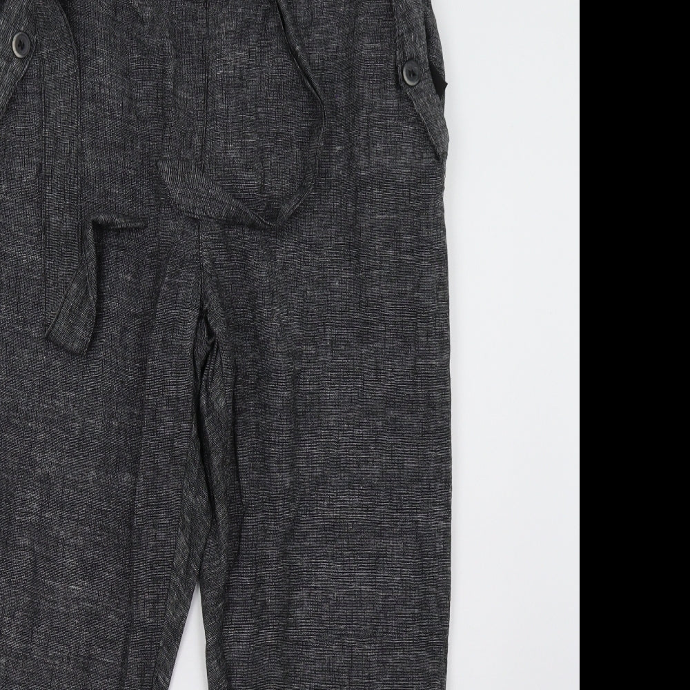 Nutmeg Womens Grey   Trousers  Size 16 L28 in