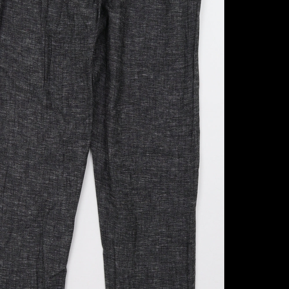 Nutmeg Womens Grey   Trousers  Size 16 L28 in
