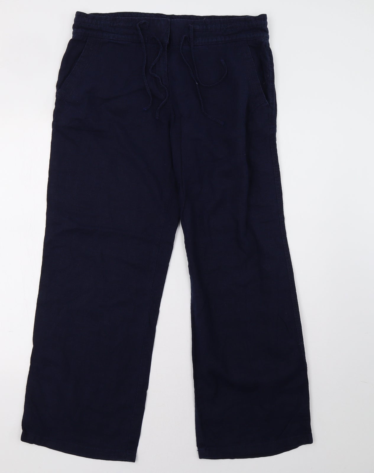 NEXT Womens Blue   Trousers  Size 14 L32 in