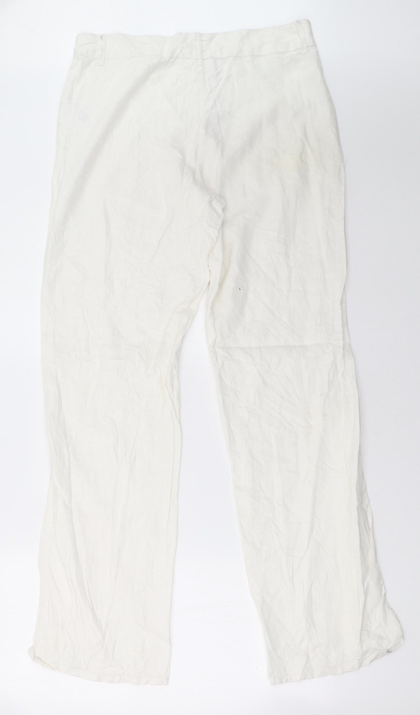F&F Womens White   Trousers  Size 12