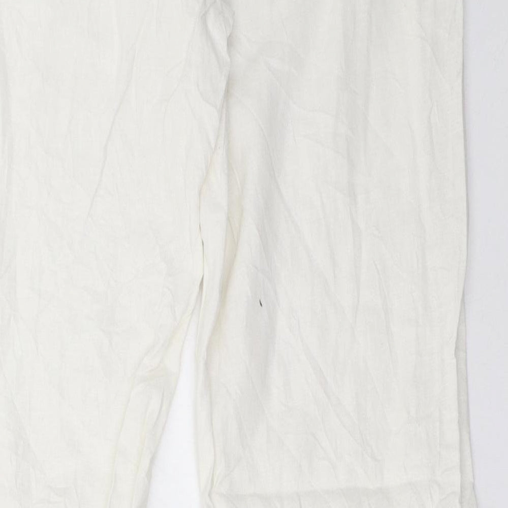 F&F Womens White   Trousers  Size 12