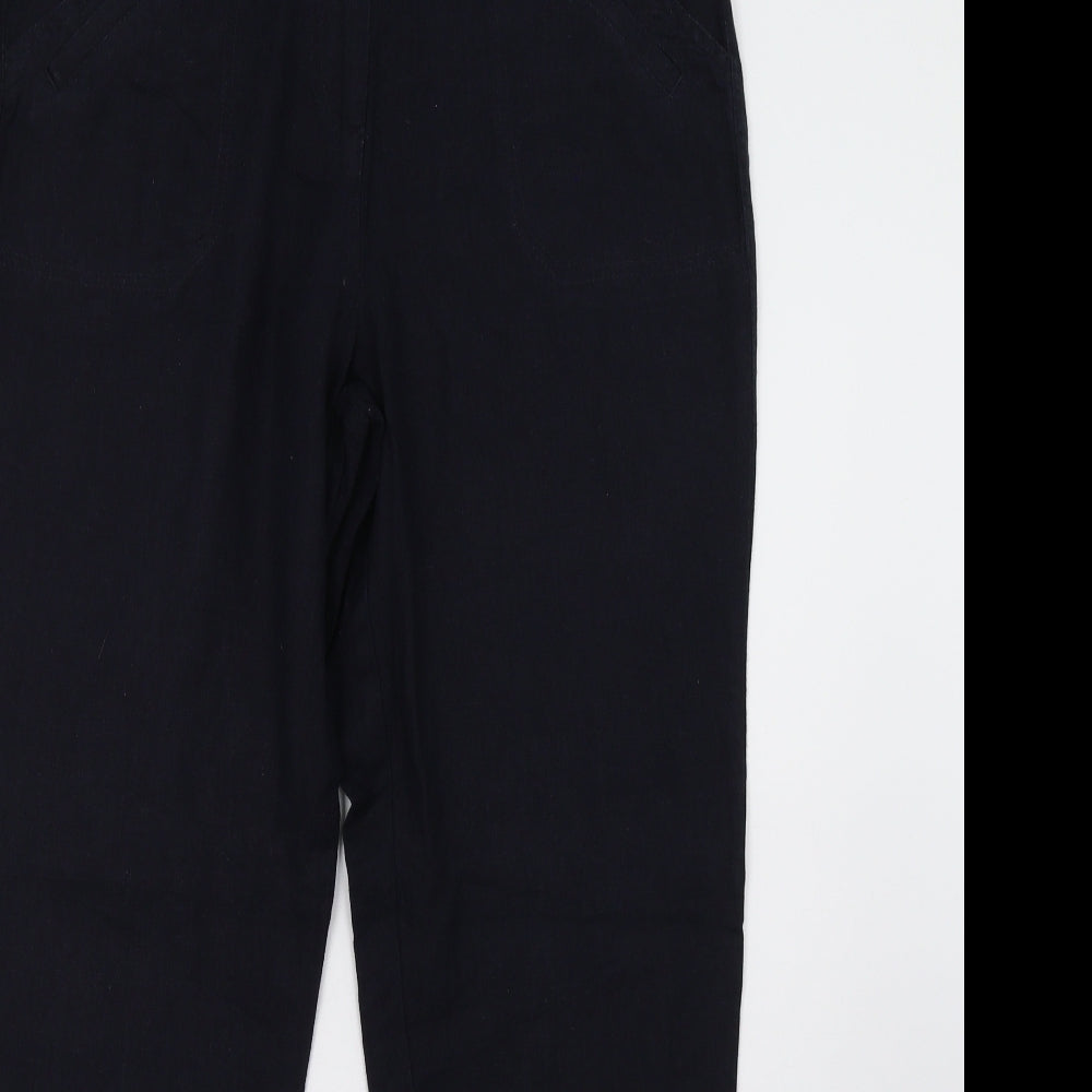 BHS Womens Blue   Trousers  Size 12 L31 in
