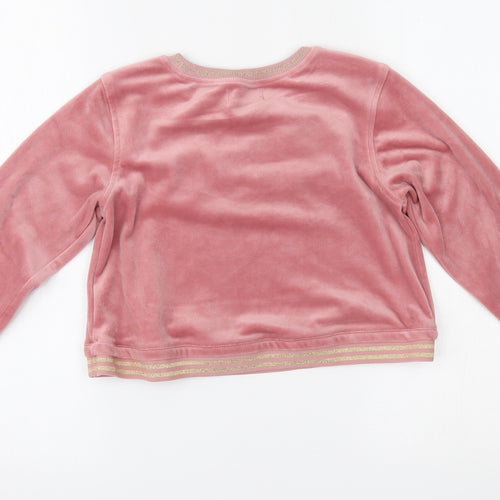 kids collection Girls Pink   Pullover Jumper Size 9-10 Years
