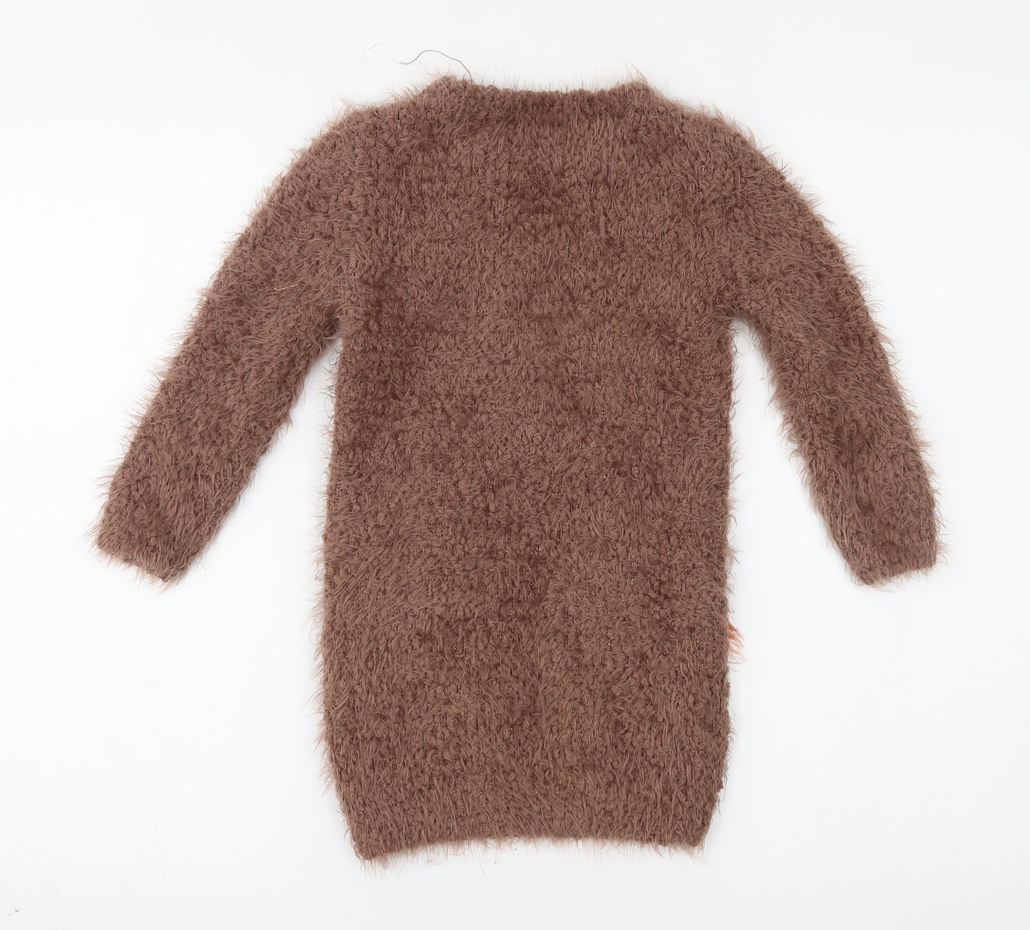 George Girls Brown   Jumper Dress  Size 4-5 Years