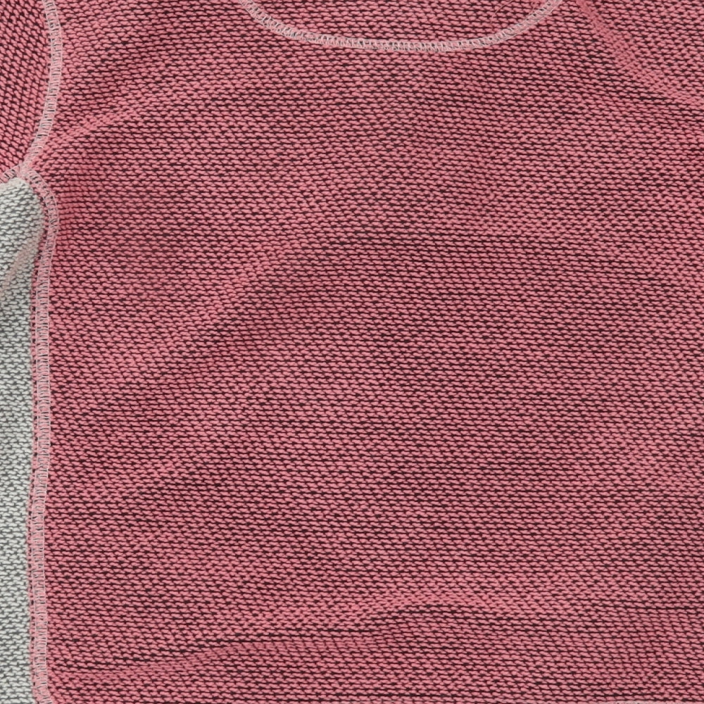 Weird Fish Womens Pink   Pullover Jumper Size 14