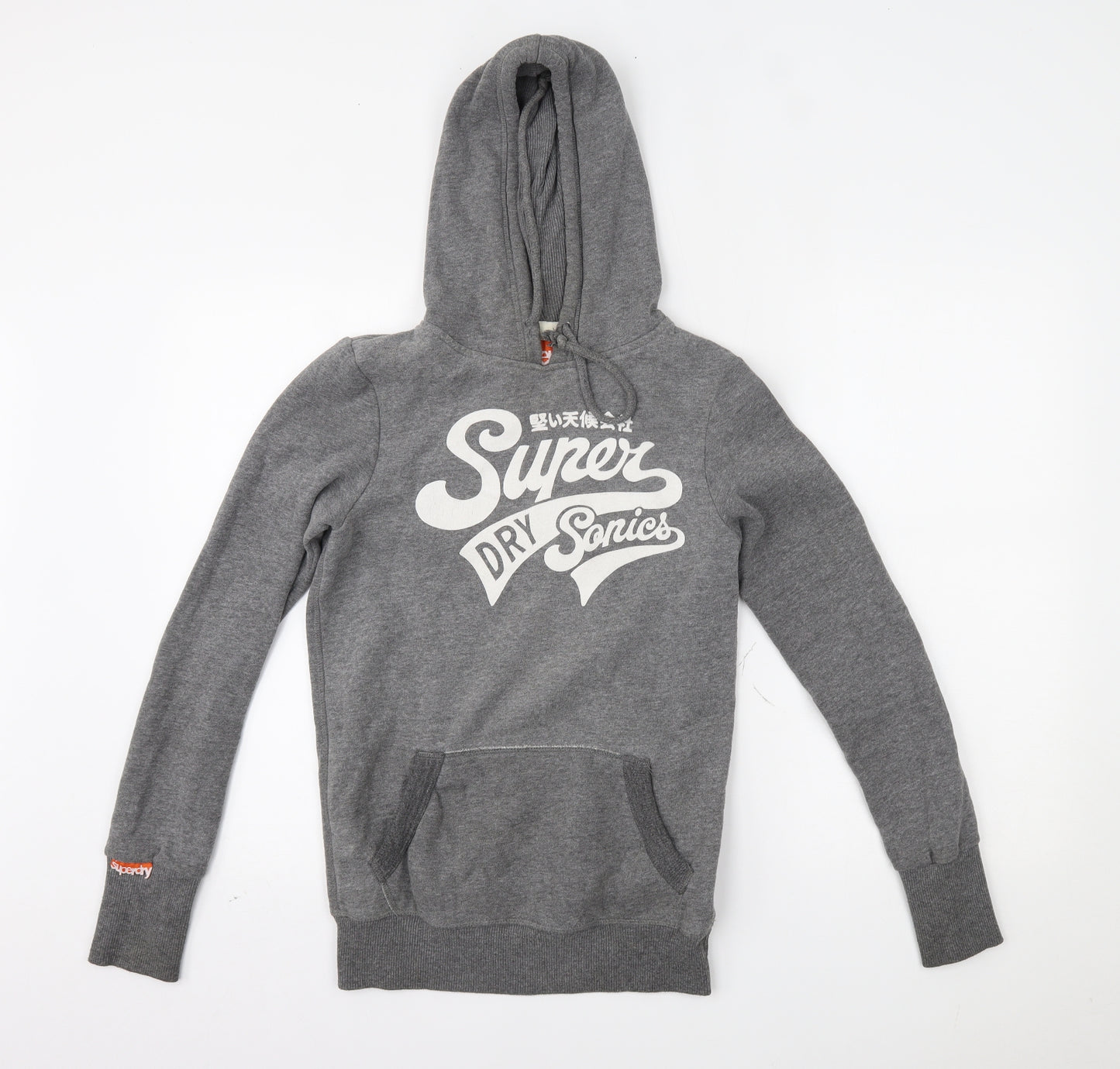 Superdry Womens Grey   Pullover Hoodie Size XS