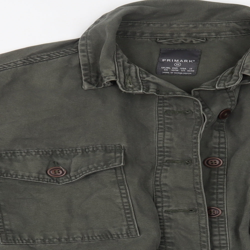 Primark Womens Green   Jacket  Size XS