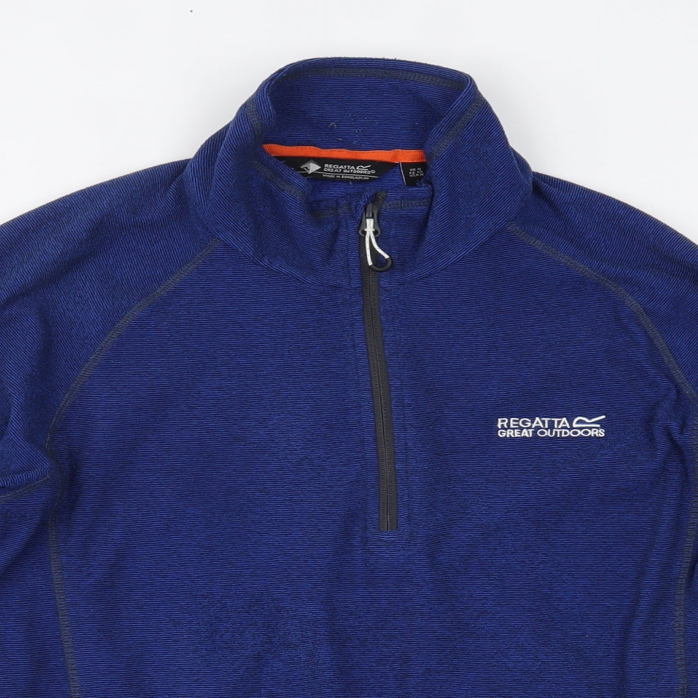 Regatta Mens Blue   Pullover Jumper Size M