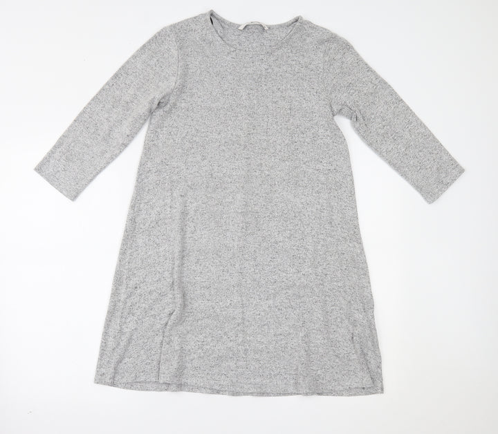 TU Womens Grey A-Line Size 10
