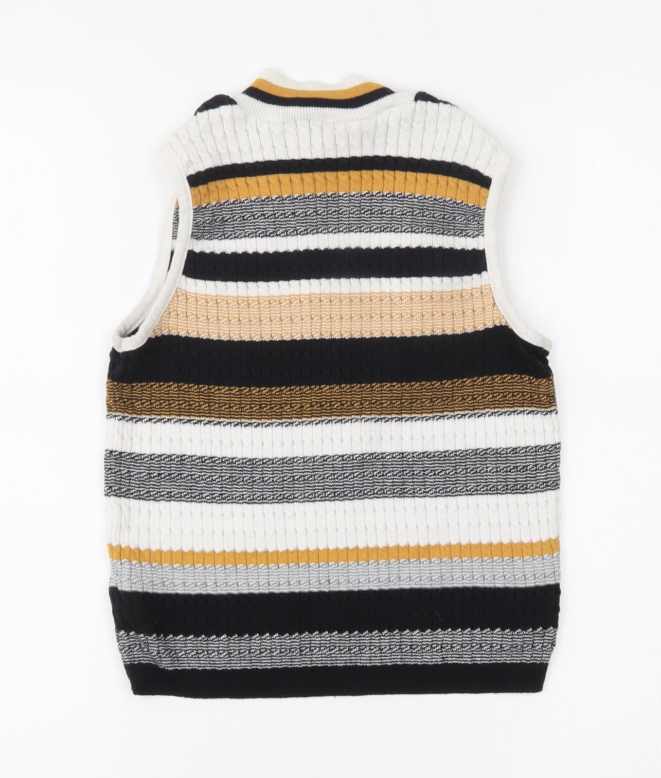 Primark Womens Multicoloured Striped  Basic Tank Size 14
