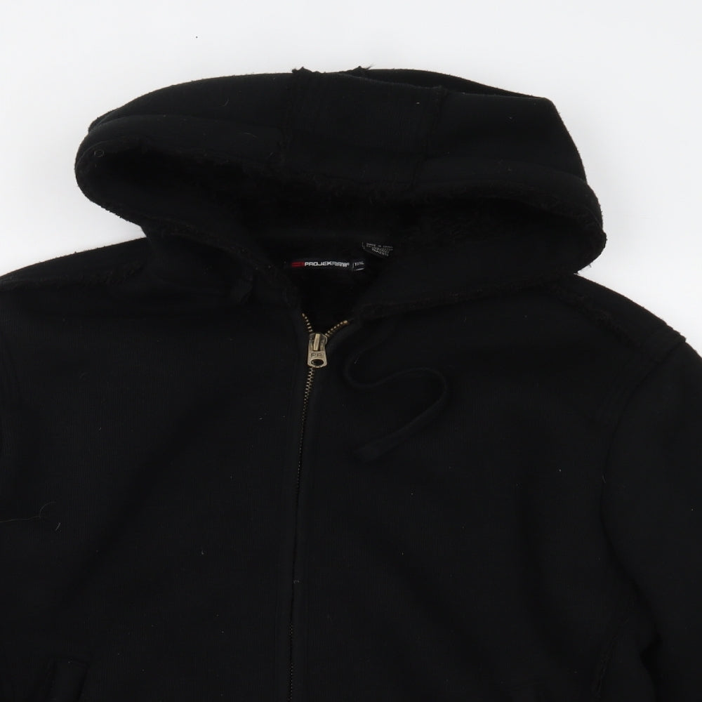 PRODUCT raw Mens Black   Overcoat Coat Size XL