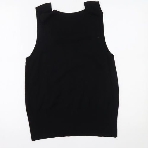 Wallis Womens Black   Basic Tank Size 16