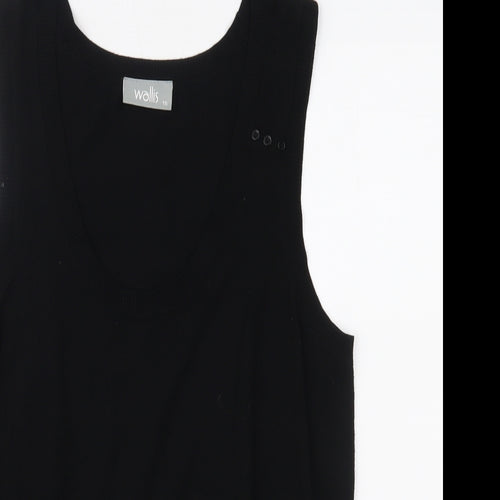 Wallis Womens Black   Basic Tank Size 16
