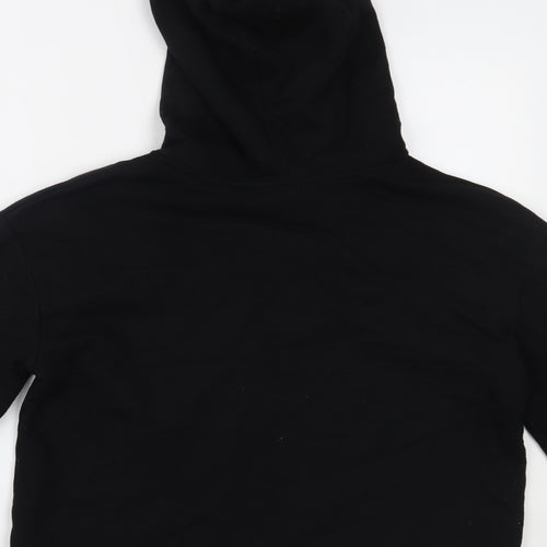 River Island Girls Black   Pullover Hoodie Size 11-12 Years
