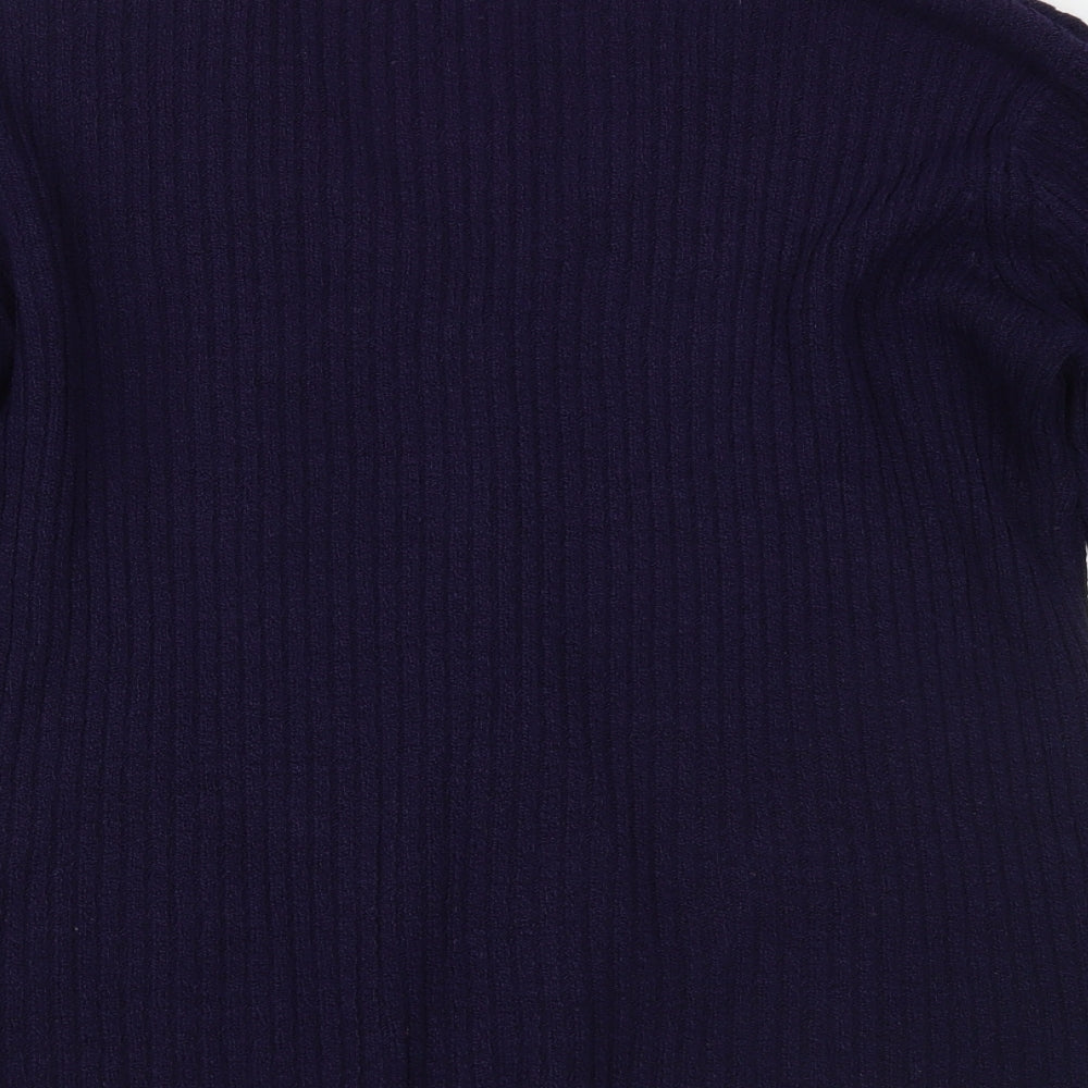 Bonmarché Womens Purple   Cardigan Jumper Size M