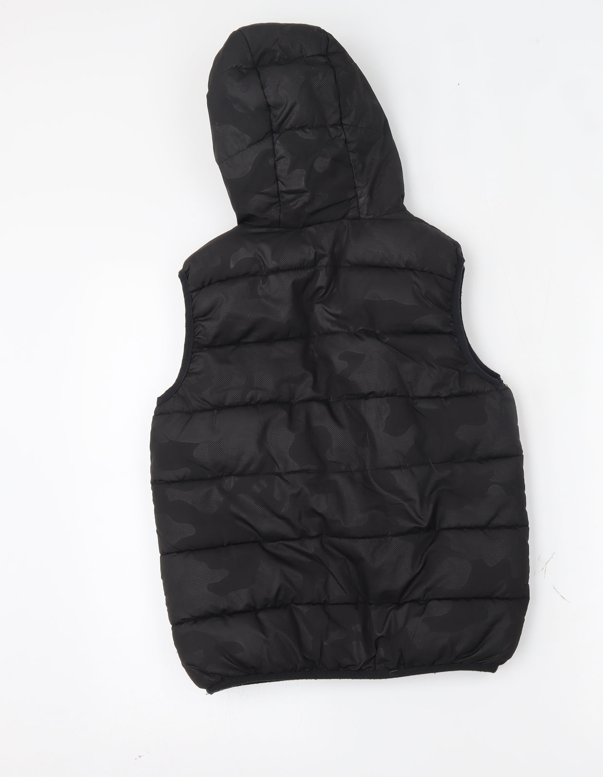 George Boys Black   Gilet Coat Size 8-9 Years