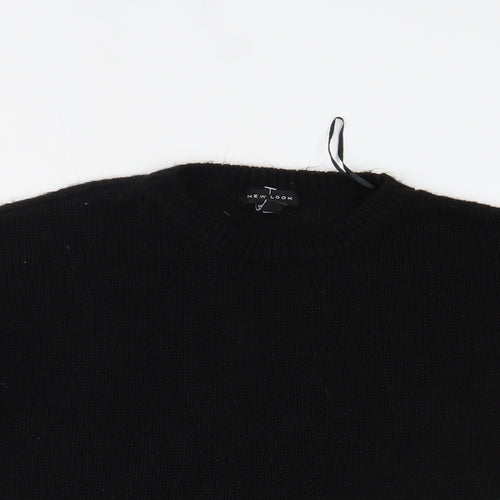 New Look Womens Black   Pullover Jumper Size S