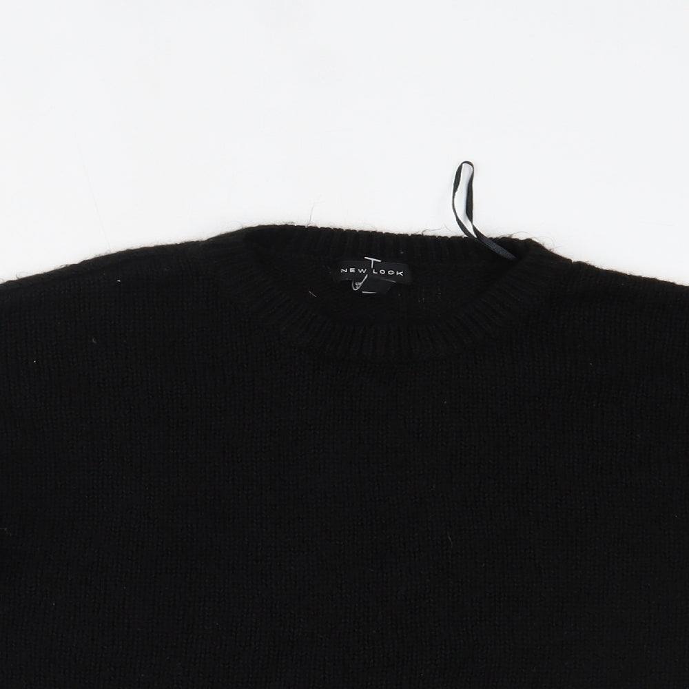 New Look Womens Black   Pullover Jumper Size S