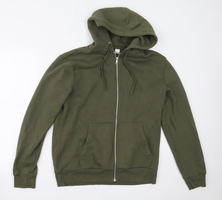 H&M Womens Green Jacket Size M