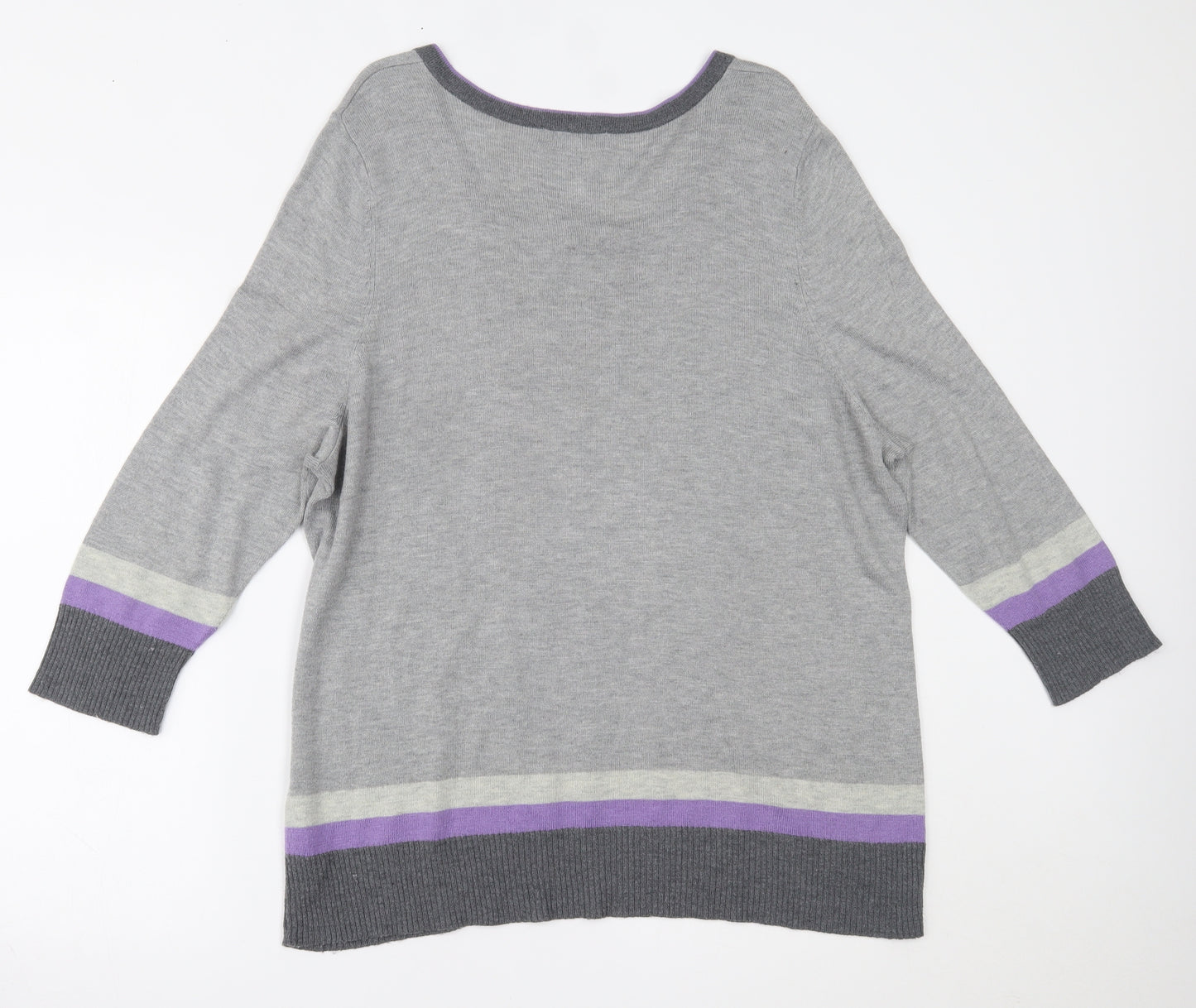 Debenhams Womens Grey   Basic Blouse Size 22