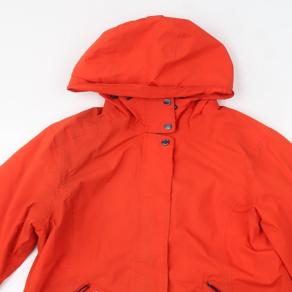 Regatta Womens Orange   Windbreaker Jacket Size 14