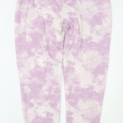 TU Womens Purple   Sweatpants Trousers Size 10 L26 in