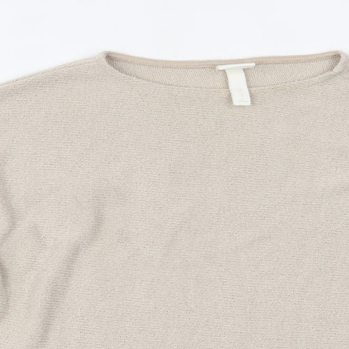 H&M Womens Ivory   Basic Blouse Size XS