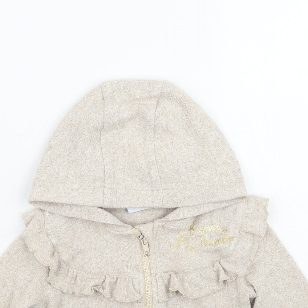 George Girls Beige   Jacket  Size 2 Years  - Disney