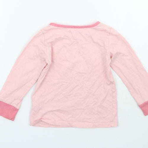 Mothercare Girls Pink   Basic T-Shirt Size 2 Years