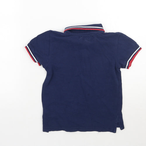 H&M Boys Blue   Basic Polo Size 5 Years