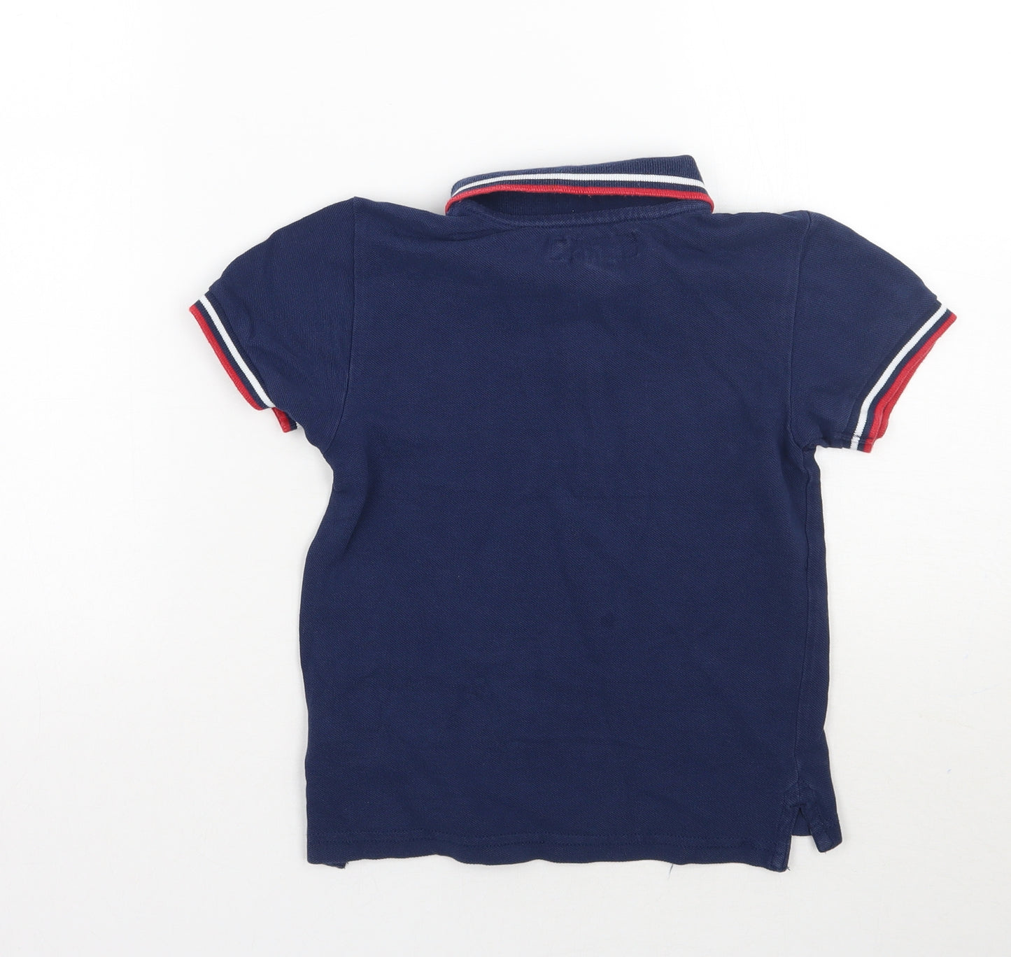 H&M Boys Blue   Basic Polo Size 5 Years
