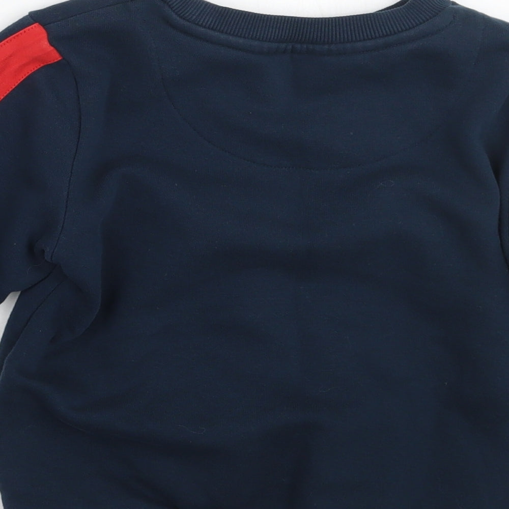 F&F Boys Blue   Pullover Jumper Size 3-4 Years  - Peppa pig