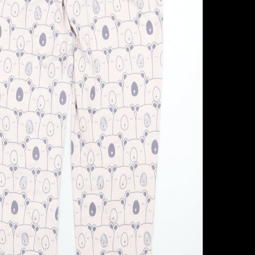Matalan Womens Pink Geometric  Top Pyjama Pants Size S