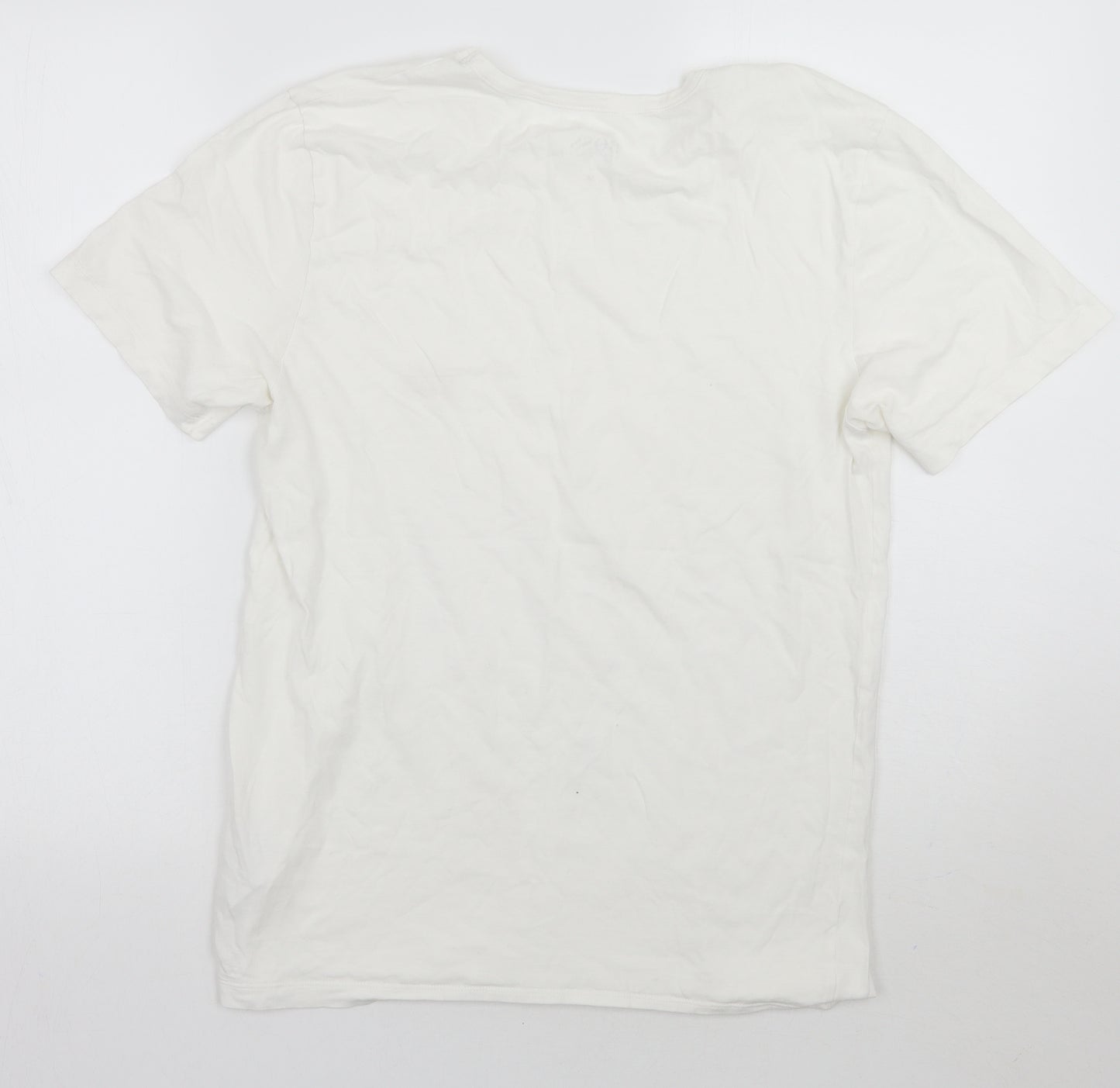 HUGO BOSS Mens White    T-Shirt Size M