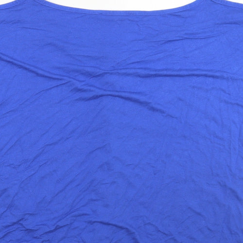 George Womens Blue   Basic Button-Up Size 18