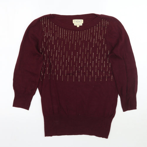NEXT Womens Purple   Pullover Jumper Size 10