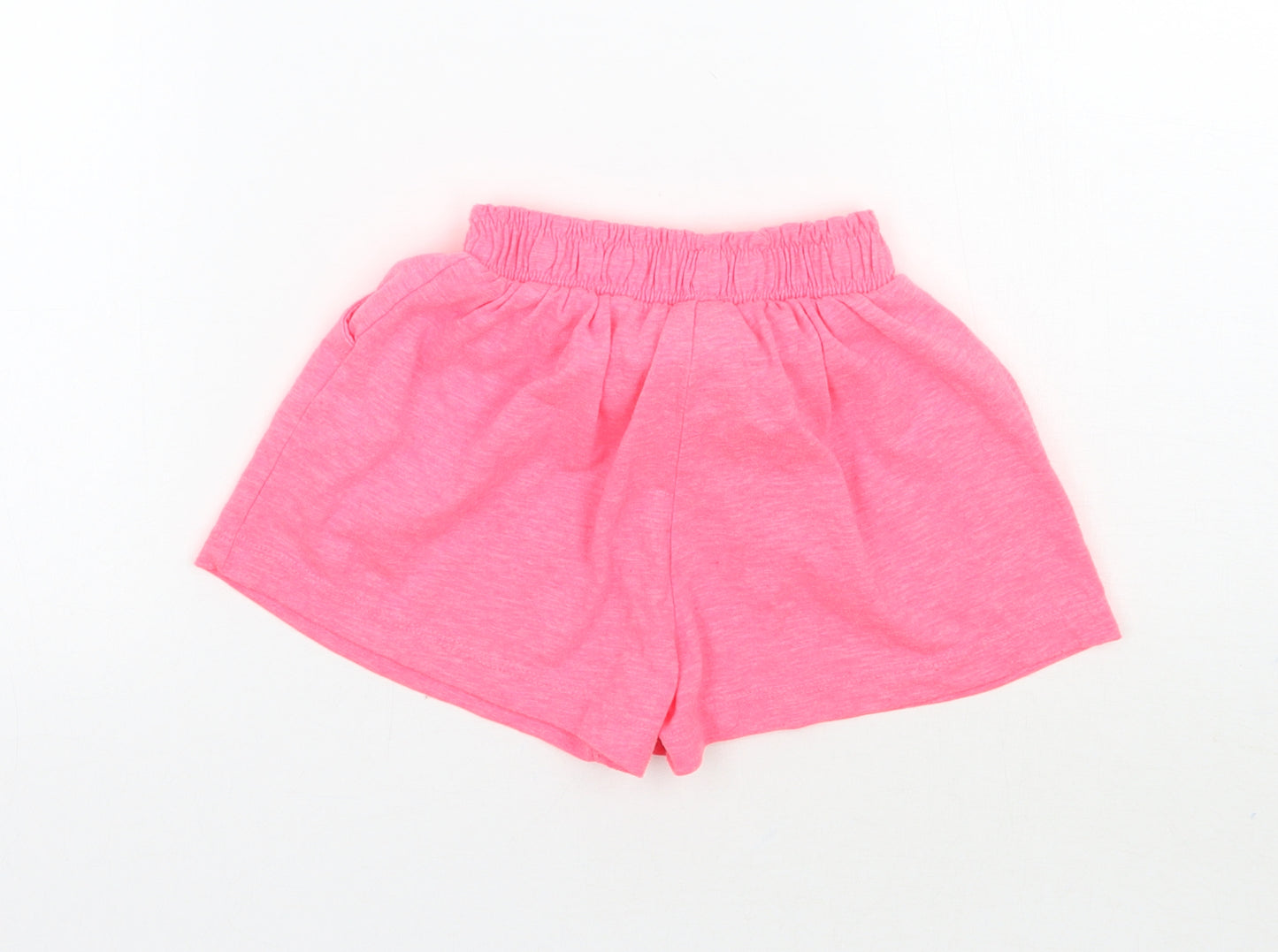 TU Girls Pink   Sweat Shorts Size 2 Years
