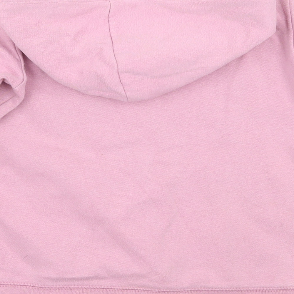 Gap Girls Pink  Rayon Pullover Hoodie Size L