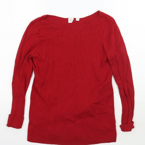 Gap Womens Red   Pullover Jumper Size XS