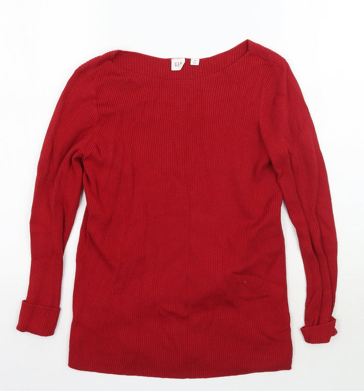 Gap Womens Red Pullover Jumper Size XS
