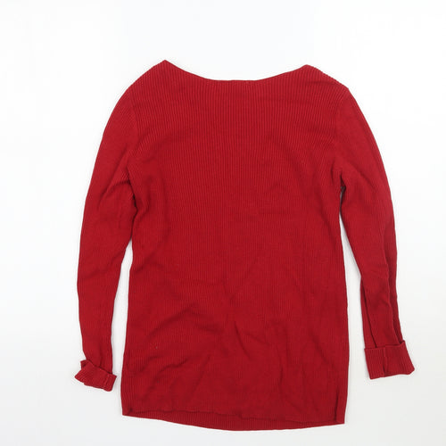Gap Womens Red   Pullover Jumper Size XS