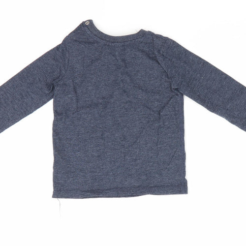 Florence and Fred Boys Blue   Basic Casual Size 9-12 Months  - Little Dude